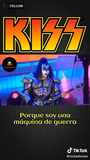 War Machine - KISS • Canción traducida al Español #warmachine #kiss #war #machine #cancion #song #sub #subtitulado #subtitulos #subtituladoespañol #subtitulosenespañol #traducido #traducidoalespañol #traduccion #rockadiccion #rock #metal #español #fyp #fypシ #fypage #foryou #foryoupage #foryourpage #live @manuel_pj22