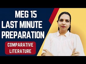 MEG 15 Last Minute Preparation | Latest PDF Updates & Exam Instructions | IGNOU