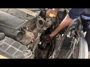 Mercedes S320 radiator/belt replacement