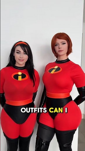 The incredibles Helen Parr & Violet Parr Cosplay by buttercupcosplay ‪@cosplaywifu‬ #helenparr