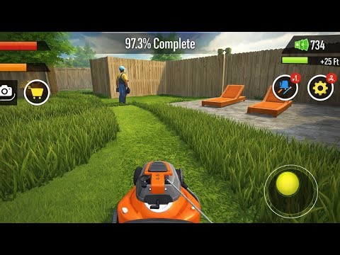 Mowing Simulator - Lawn Grass #4 | Realistic Grass Cutting Gameplay | Android Simulator