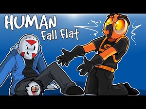 Human Fall Flat - I LOST MY LEG ON A CUSTOM MAP! (Funny Moments)
