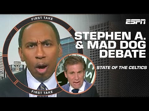 'STOP THAT NONSENSE!' 🗣️ Stephen A. & Mad Dog get HEATED debating the Celtics 🔥 | First Take