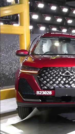Chery Tiggo 7 Pro Real Time Crash Tests #ancapsafety#crashtest