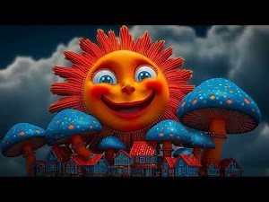 The Trippy Mushroom Garden - Psychedelic Visuals & Trippy Videos