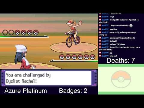 Azure Platinum HC Nuzlocke Stream #5 - Like Riding a Bike