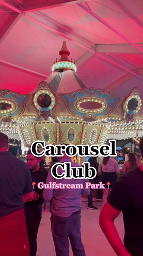 Drinks under a spinning carousel? Say less! This new bar just opened in Gulfstream. Full bar and food vendors! #ThingsToDoinMiami #nightlife #MiamiVibes #uniqueideas #dateidea