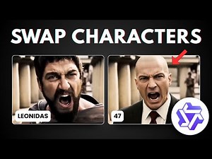 How to EASILY Replace Characters in Videos with One Photo - Wan Animate Tutorial