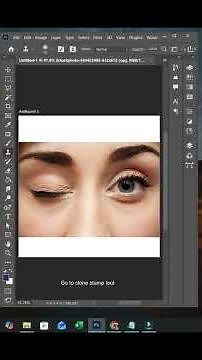 How To Open Your Closed Eyes In Photoshop | Photoshop Tutorial | Editing World