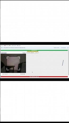Scan QR Code using webcam in apps script google sheet.