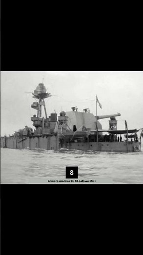 TOP 10 Artillery Systems with the Longest Barrel: BL 18-Inch Naval Gun Mk I #history #top10