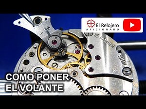 How install balance wheel