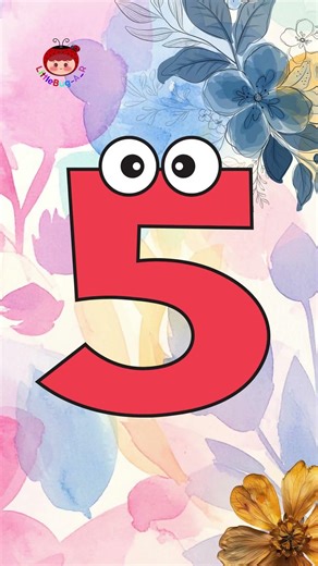 Count 1 to 10 with Cute Animated Numbers 🌈 | Kids Learning Short