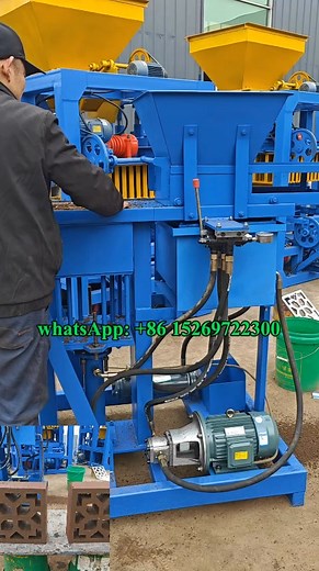 small manual hydraulic compressed soil clay air brick blocks making machine with low investment | 高猛