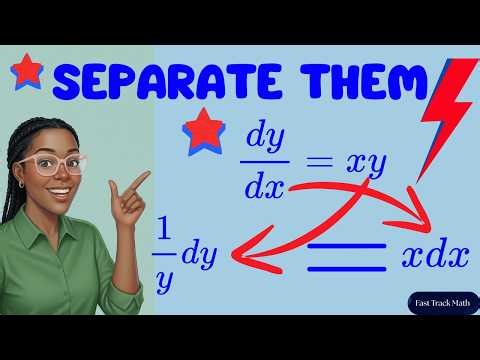 Separation of Variables Made Easy Solve Differential Equations Fast