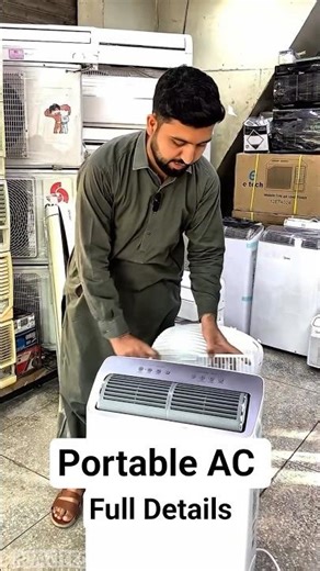 Portable AC ⚠️ Price + Details 🚨 #youtubeshorts #airconditioner #explorepage #experiment #portable