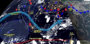 Clima en México 30 de Mayo. SMN pronostica tres días de lluvias en la CDMX