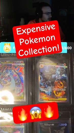 Expensive Pokemon Collection! Charizard, Zekrom, & Umbreon Pokemon Cards! #pokemon #pokémon #fyp