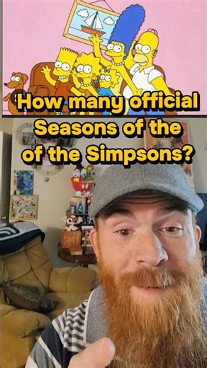 Simpsons? How many official Seasons of the of the Simpsons? #cartoons #simpsons #fyp #fun #movie
