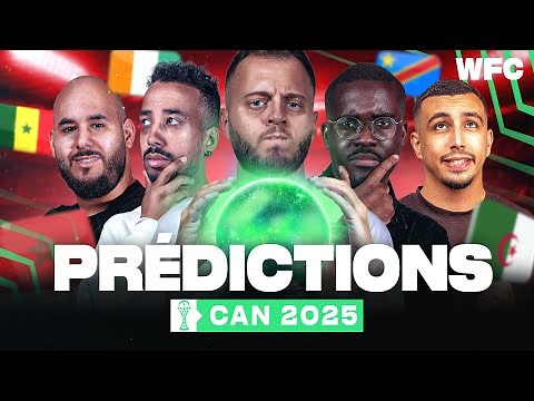 ⚽ Les prédictions spécial CAN 2025 au Maroc du WFC (Football)