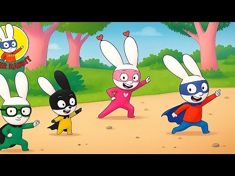 Simon Super Rabbit Vs Pr. Wolf (Full Game) | Simon Super Rabbit Games