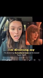 She’s got to be the biggest ZERO I’ve ever seen. Divorcing her husband because he “booed Taylor Swift at the Super Bowl”. Is this real? Wow. She’s doing him a favor.This woman is divorcing her husband because he booed Taylor Swift at the Super Bowl."I still don't think he believes me. But he might want to start because I just filed my paperwork at the courthouse... I have loved Taylor Alison Swift since I was 12 years old.""When they put Taylor up on the Jumbotron, all of his buddies started boo