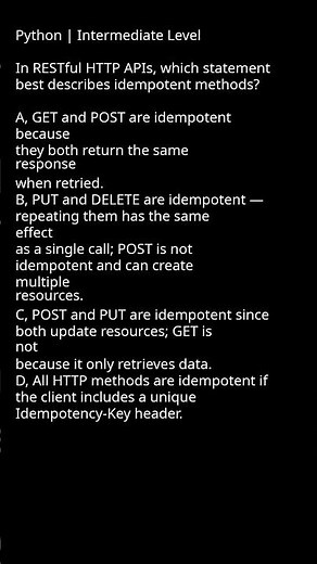 What's up with RESTful HTTP APIs and Idempotence #ProgrammingHelp #DebuggingServices #WebDevelopment