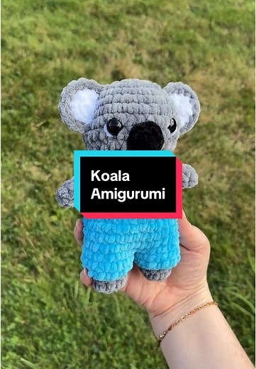 Tejer un Koala Amigurumi paso a paso en español