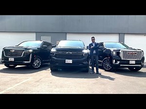 Suburban, Yukon y Escalade ¡Conoce sus diferencias!
