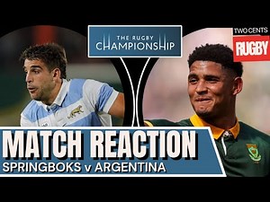 SPRINGBOKS v PUMAS | Champagne Rugby! | Rugby Championship 2025