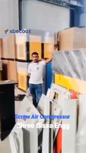 Industrial Screw Air Compressor from 7.5 HP to 100 HP | Sand Blasting & Industrial Use