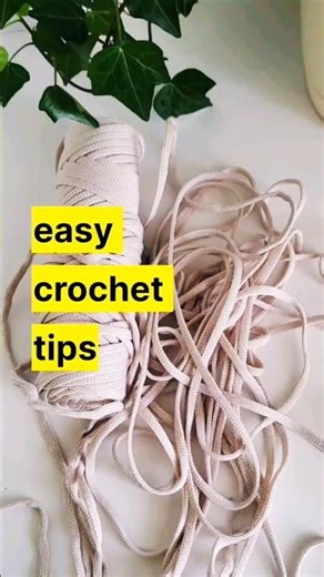 Does polyester string twist? 🤗 Crochet tip from Plotka! #crocheting #crochet