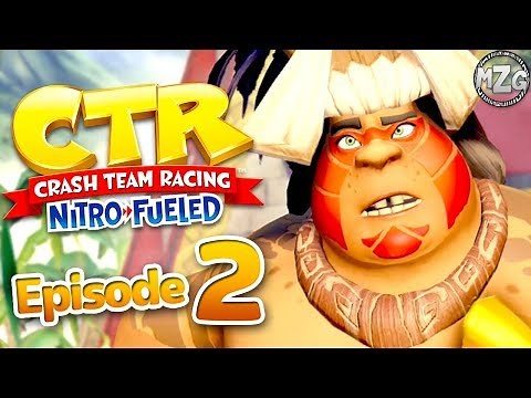 Crash Team Racing Nitro Fueled Gameplay Walkthrough - Part 2 - Story Mode! The Lost Ruins!