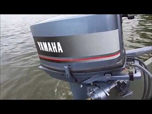 1988 Yamaha 25 HP on 1444 aluminum Jon boat