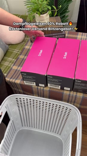 Bügeln leicht gemacht mit Dr. Flash Steamer