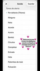 Cómo poner el tono de cristal en notificación de WhatsApp