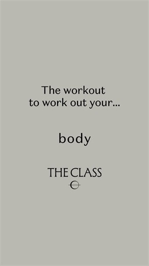 This is the workout to work out your stuff and create new tools for experiencing life. | The Class