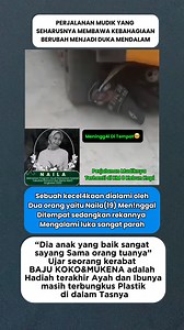 581K views · 2.6K reactions | Ayah nya langsung lemas ketika Jenaz4h Anaknya datang,Naila telah pergi namun kisahnya akan selalu dikenang tentang seorang Anak yang pulang membawa Kasih namun tak sempat sampai kepelukan orang Tuanya Al-Fatihah untuk Almarhumah Semoga Husnul Khotimah #viralpost2025シ #viralreelsシ #videoviralシ #beritaviral #fyp #reels #trending #jangkauanluas | Lia Puspita Sari | Facebook