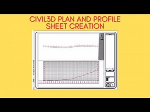 Civil3D Plan And Profile Sheet Creation set as A3