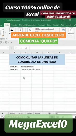 Videos de Excel desde Cero | CursoOnline (@excel.desde.cero0) con “sonido original - Excel desde Cero | CursoOnline”