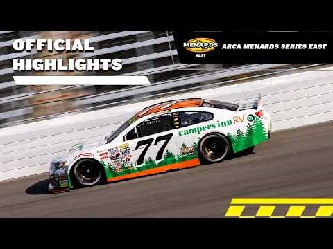 ARCA Menards Series East official highlights: Rockingham ARCA Menards Series East 125