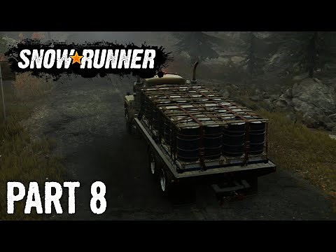 SnowRunner | Walkthrough Gameplay | Part 8 | Smithville Dam & The Essentials | Xbox One