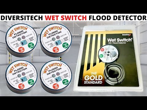 HVACR: Diversitech Wet Switch Installation Using Dry Contacts (WS-1 Flood Detector) Step By Step