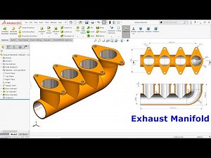 SolidWorks Tutorial Exhaust Manifold