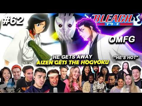 AIZEN ESCAPES!!💀Look Changes😍"They Didn't Expect This Plot"🤯 BLEACH Episode 62 Reaction Mashup (ブリーチ