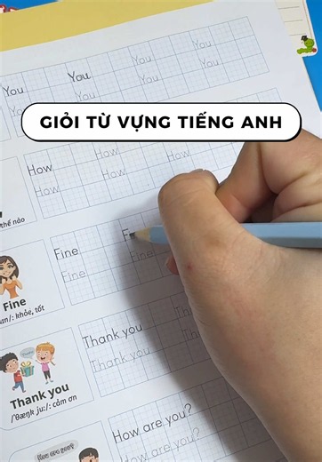 Luyện từ vựng Tiếng Anh lớp 3 cho bé – Truyện tranh & bài tập