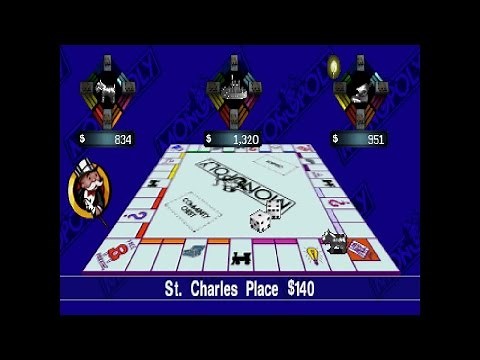 Monopoly ... (PS1) Gameplay