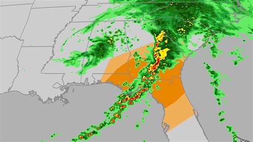 Tornadoes Possible In Alabama, Georgia, Florida