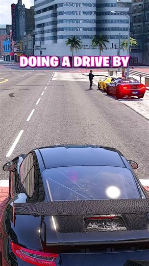 i did a drive by on a COP... #fivem #gta #gtarp #viral