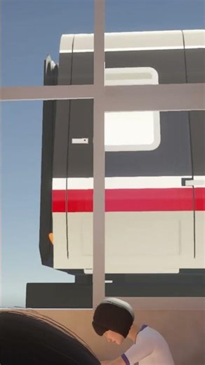 電車～！【第８中学校 NO.8 High School】 #ゲーム実況 #第８中学校 #電車 #8番ライク #8番出口ライク #中学校 #授業 #窓 #教室 #学校 #異変 #異変探し